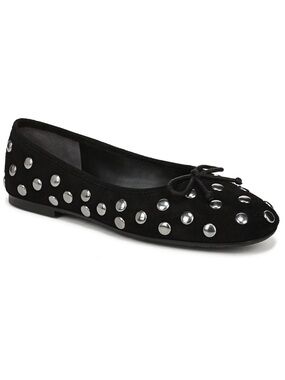 NWOT Sam Edelman Black Studded Ballet Flats 7.5